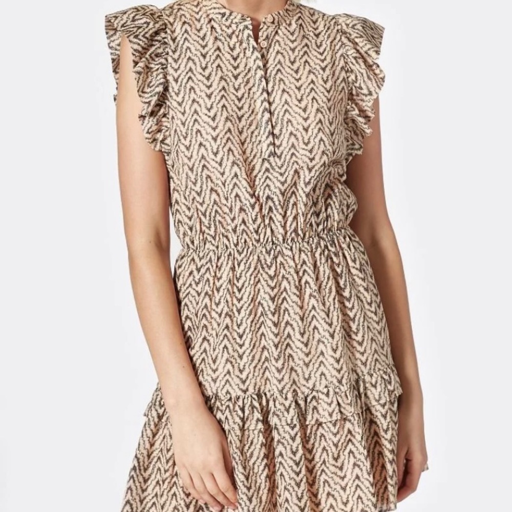 Joie Krystina dress in Melon - Size M